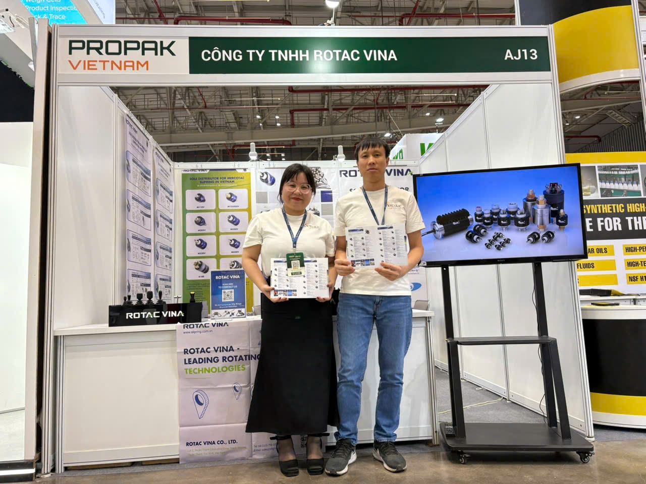 Rotac Vina Tham Gia Triển Lãm ProPak Vietnam 2025 tại TP. Hồ Chí Minh