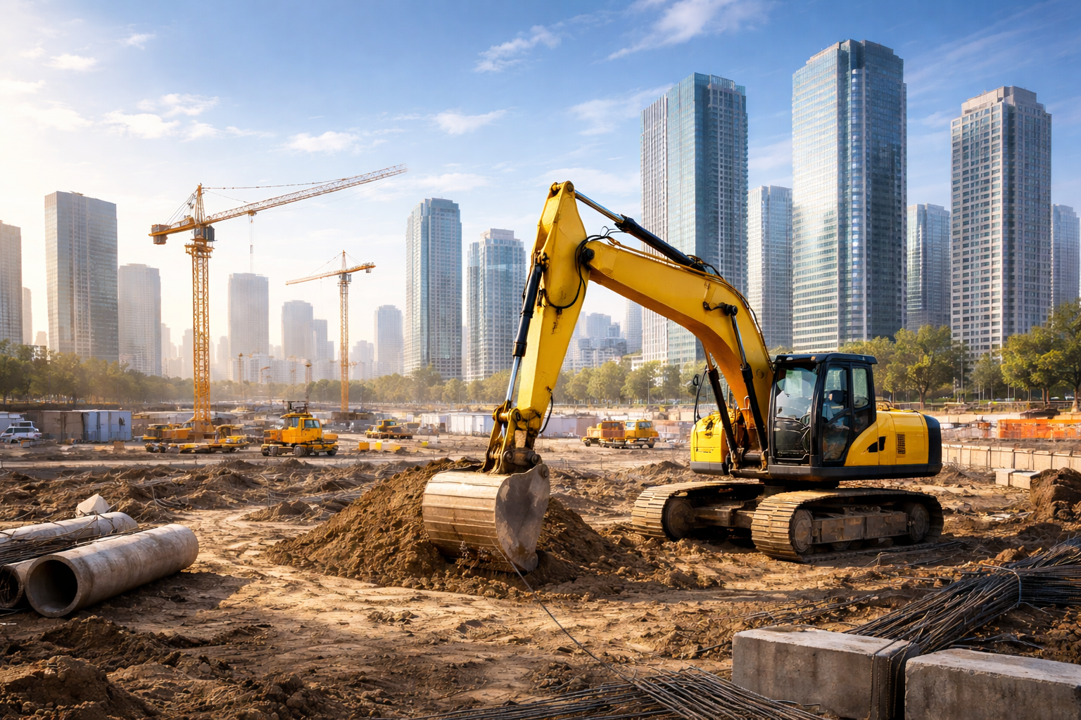 Giải pháp Slip Ring cho thiết bị xây dựng